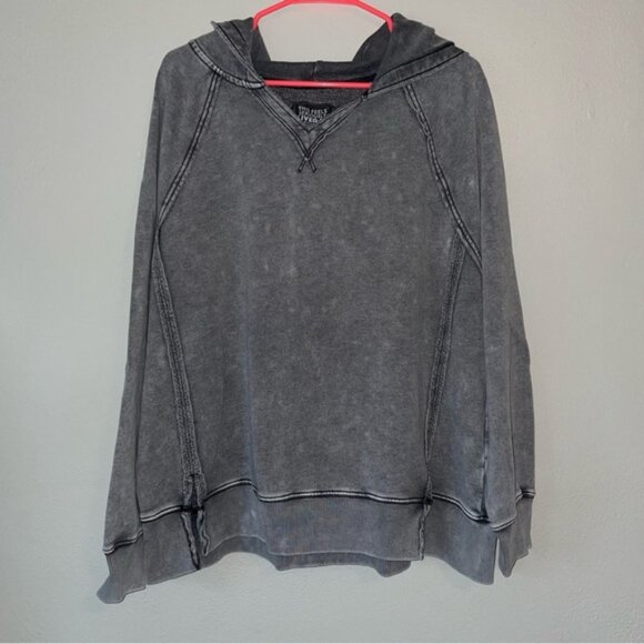American Eagle Big Hug Oversized Notch Neck Hoodie - Picture 1 of 5